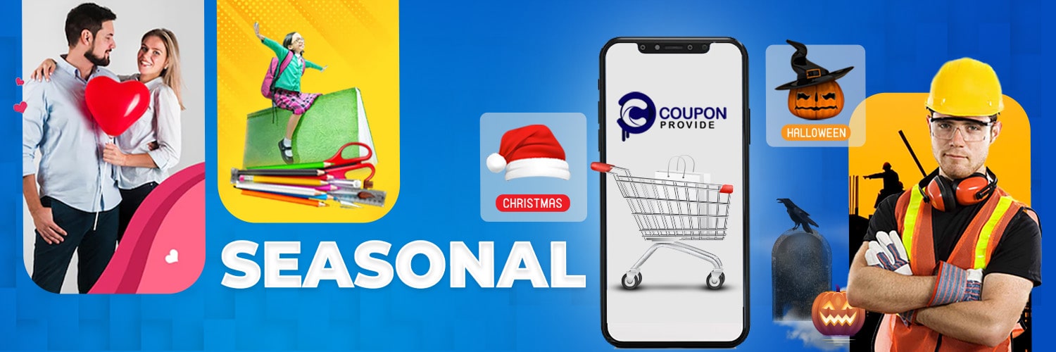 Seasonal Voucher Codes logo Couponprovide
